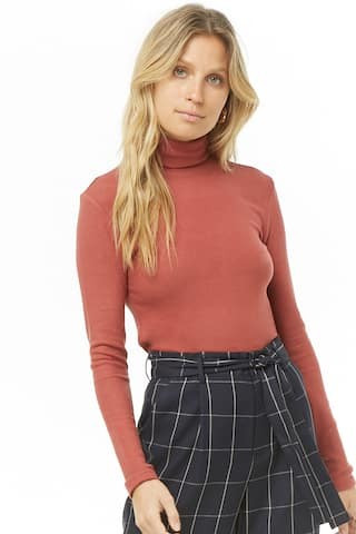 Marled Turtleneck Sweater | Forever 21 (US)
