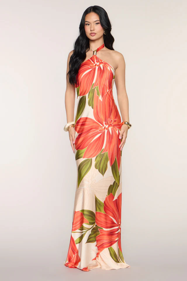 Maryanne Floral A-Line Formal Dress | Windsor Stores