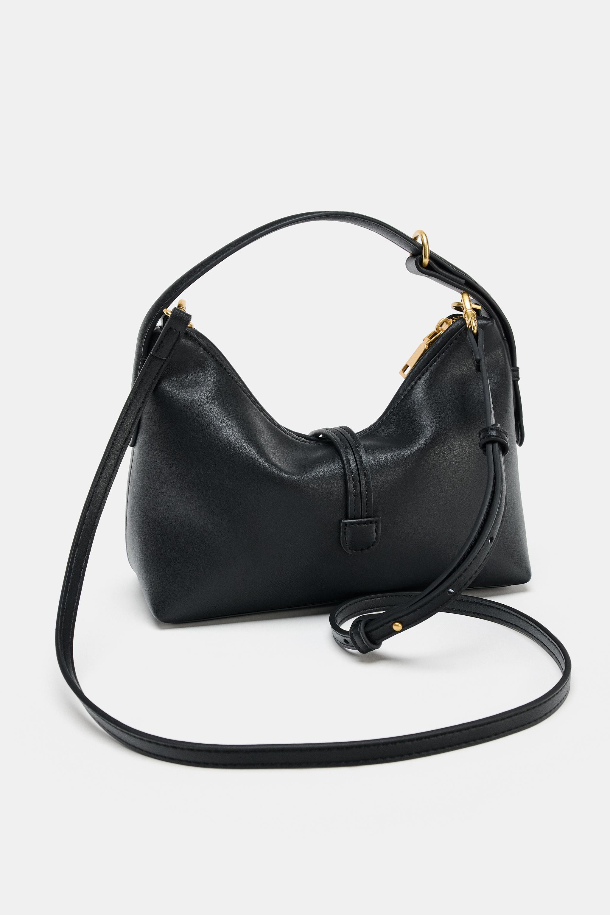 MINI BUCKET BAG WITH BEAD DETAIL | Zara US