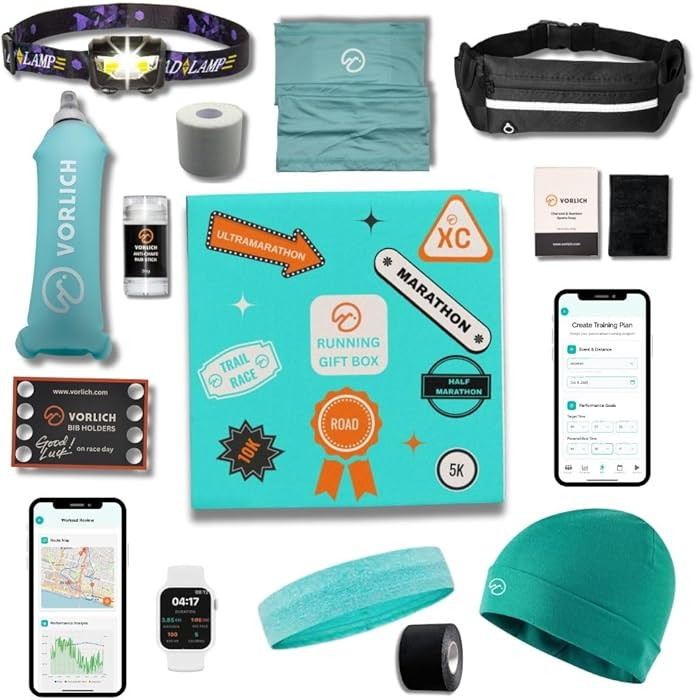 Vorlich Running Gift Box – 13 Essential Items for Runners Female & Men – Includes Run APP. Tr... | Amazon (US)