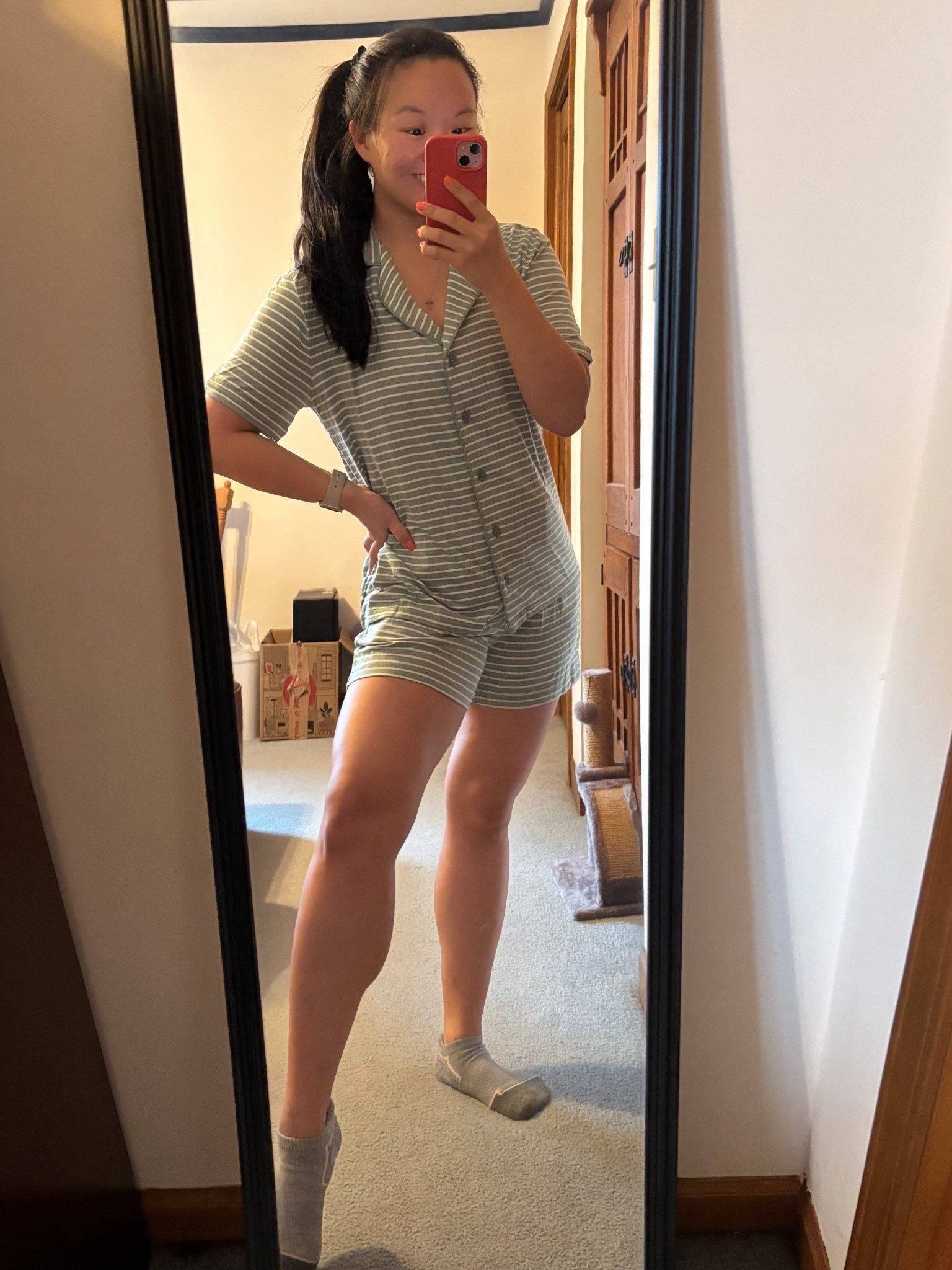 HannaSoft HannaJams will always be my favorite pajama splurge! 💕

I love the short sleeve and shorts matching set! It’s so soft and comfortable. Pictures don’t do this jade green color justice either! 

#LTKmorningroutine #LTKmomlife