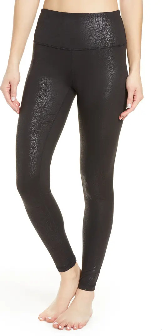 Live In Metallic Print High Waist Legging | Nordstrom