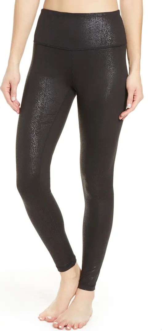 Live In Metallic Print High Waist Legging | Nordstrom