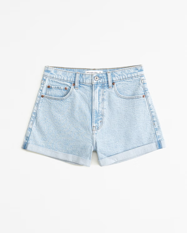High Rise Mom Short | Abercrombie & Fitch (US)