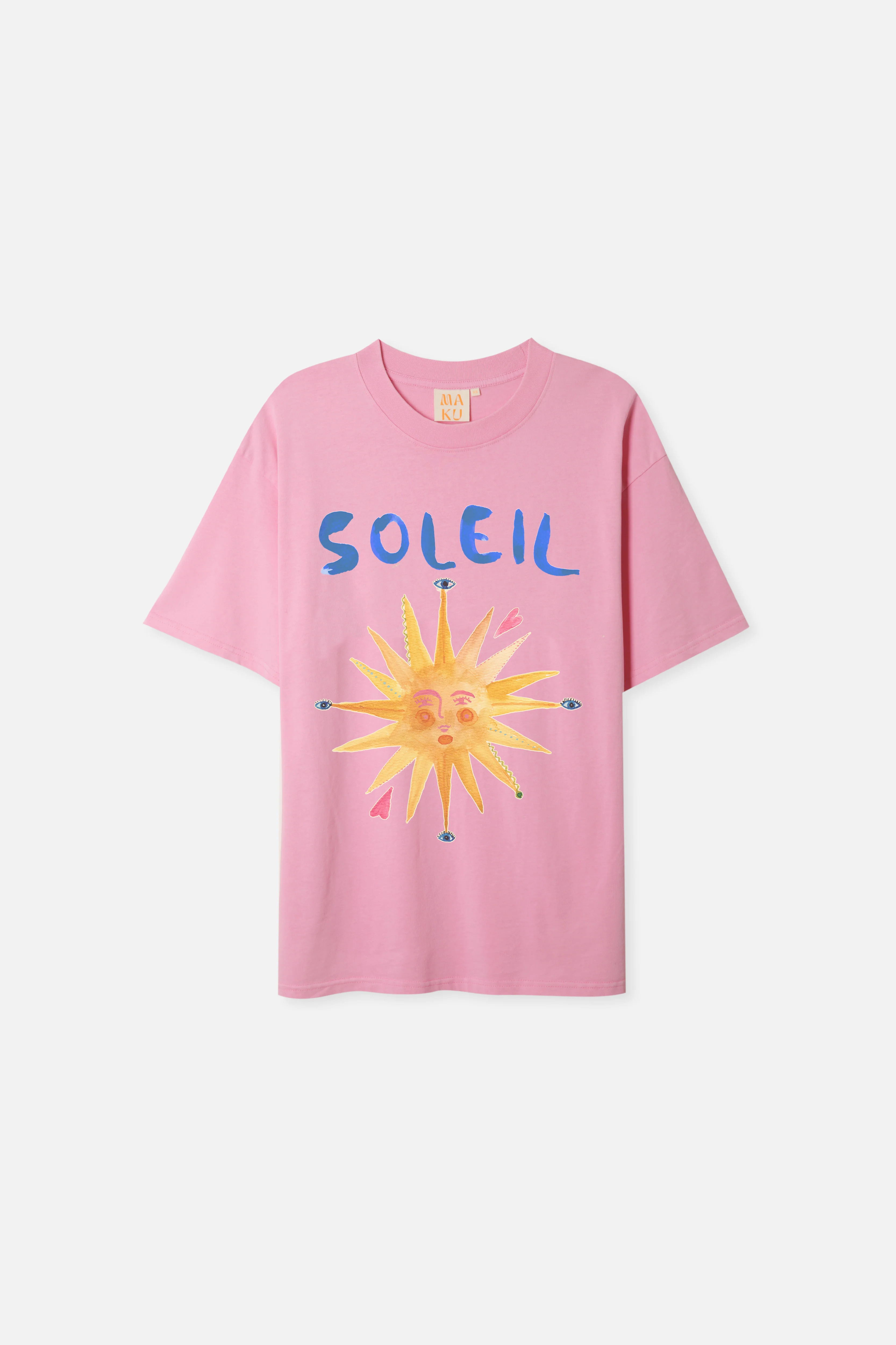 Soleil Oversize Wash Tee | Maku the Label
