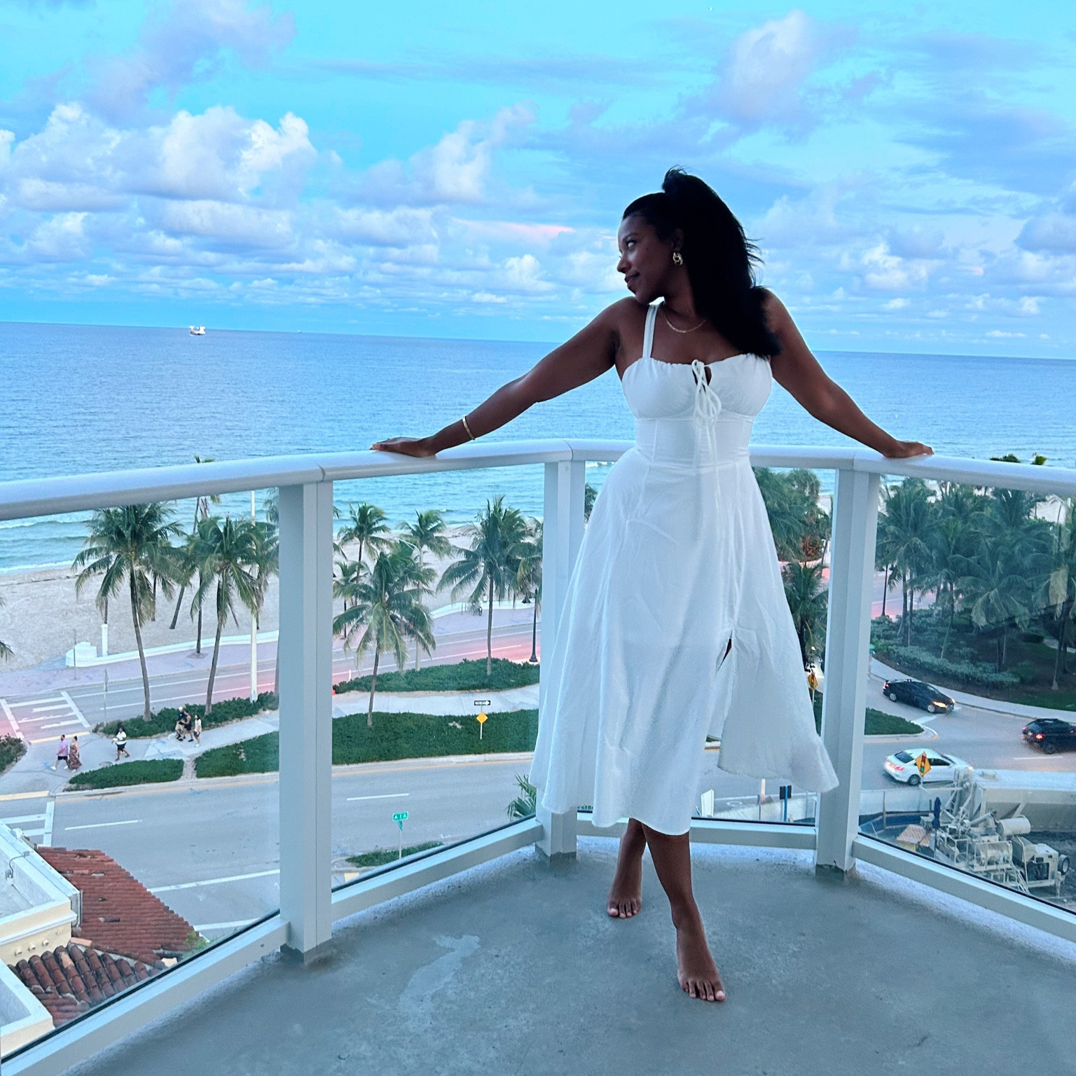 White midi dress 😍 #amazon #amazondress 

#LTKStyleTip #LTKTravel #LTKWedding