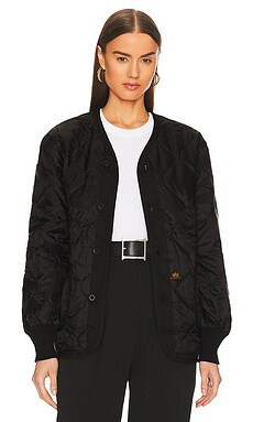 ALPHA INDUSTRIES ALS/92 Liner in Black from Revolve.com | Revolve Clothing (Global)