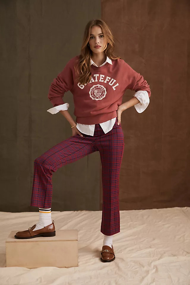 Maeve The Margot Kick Flare Pants | Anthropologie (US)