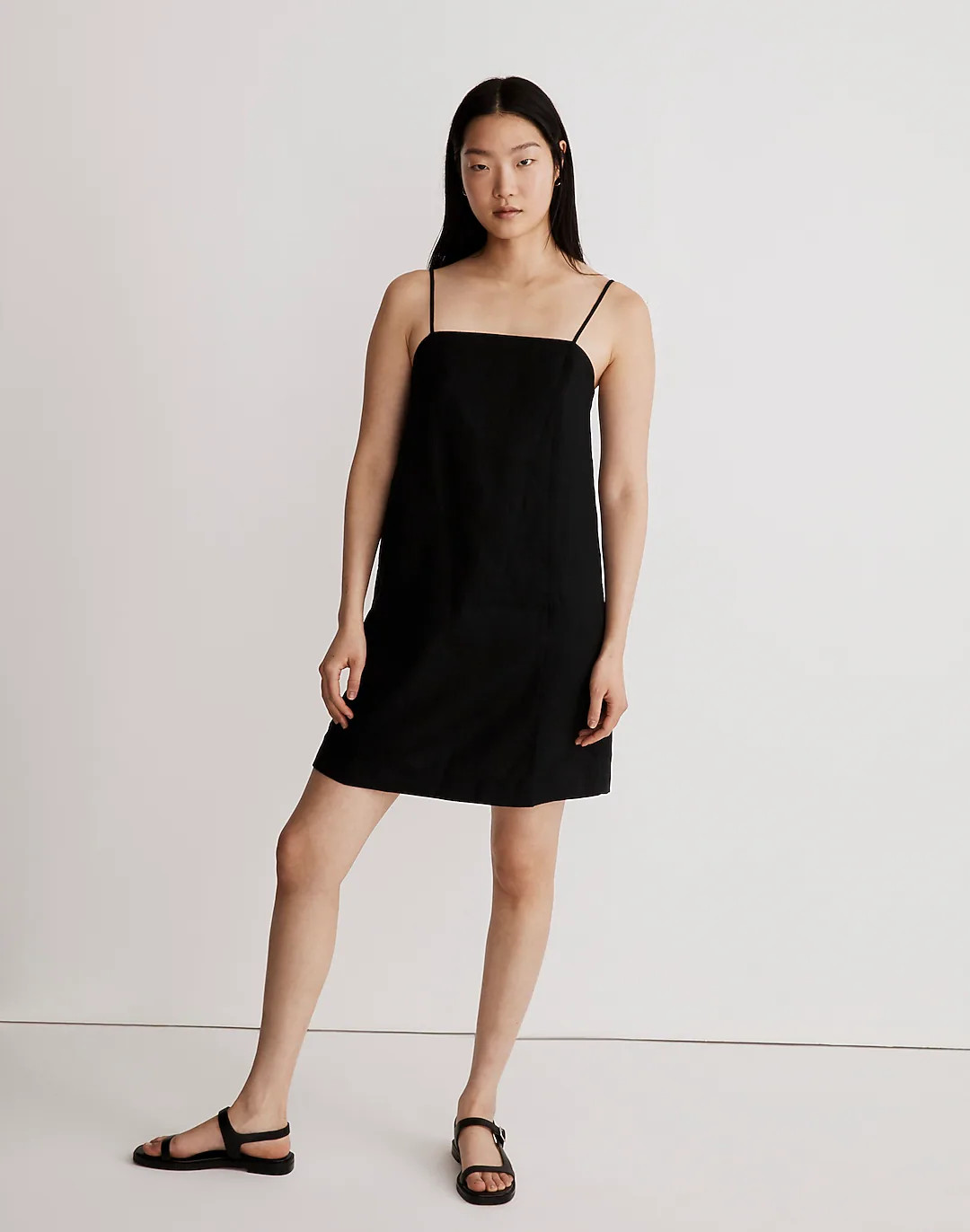 Goldie Mini Dress in 100% Linen | Madewell