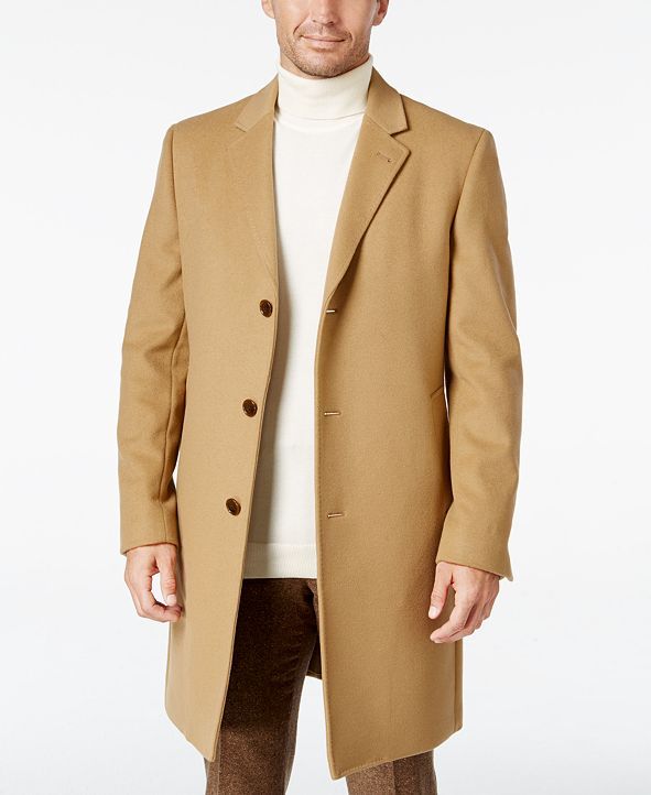 Men’s Luther Wool Blend  Top Coat | Macys (US)