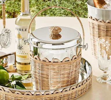 Monique Lhuillier Antibes Ice Bucket | Pottery Barn (US)
