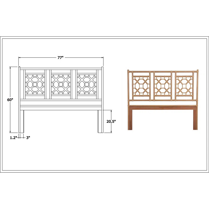 Arche Rattan Headboard | Wayfair North America