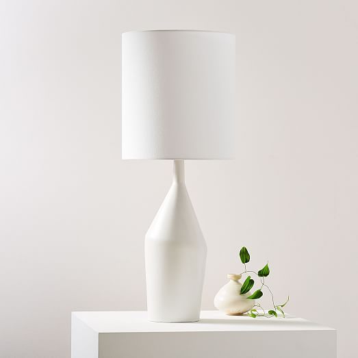 Asymmetry Ceramic Table Lamp - Large | West Elm (US)