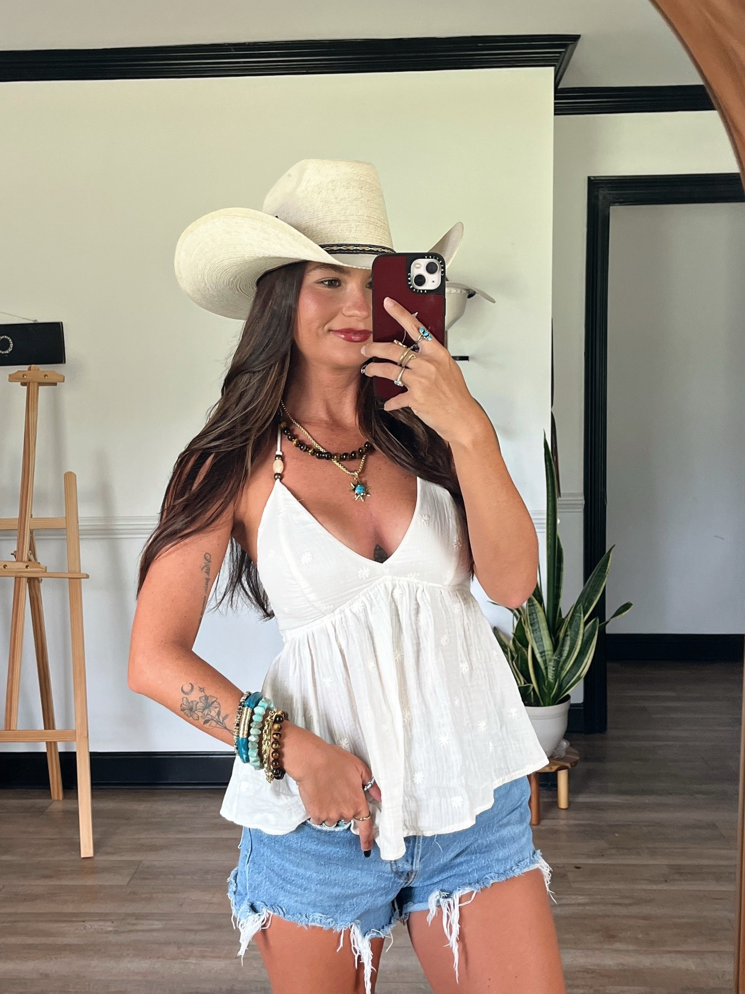 My gorgeous Allie & Bess jewelry styled with a cute coastal cowgirl fit! Code LORI20 for 20% off all jewelry! The colors are absolutely gorgeous ✨🩵🤎

#LTKootd #LTKgrwm #LTKSeasonal