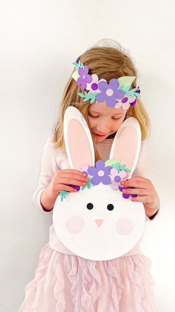 Bunny  Me Flower Crown Craft Kit for Kids | Etsy | Etsy (US)