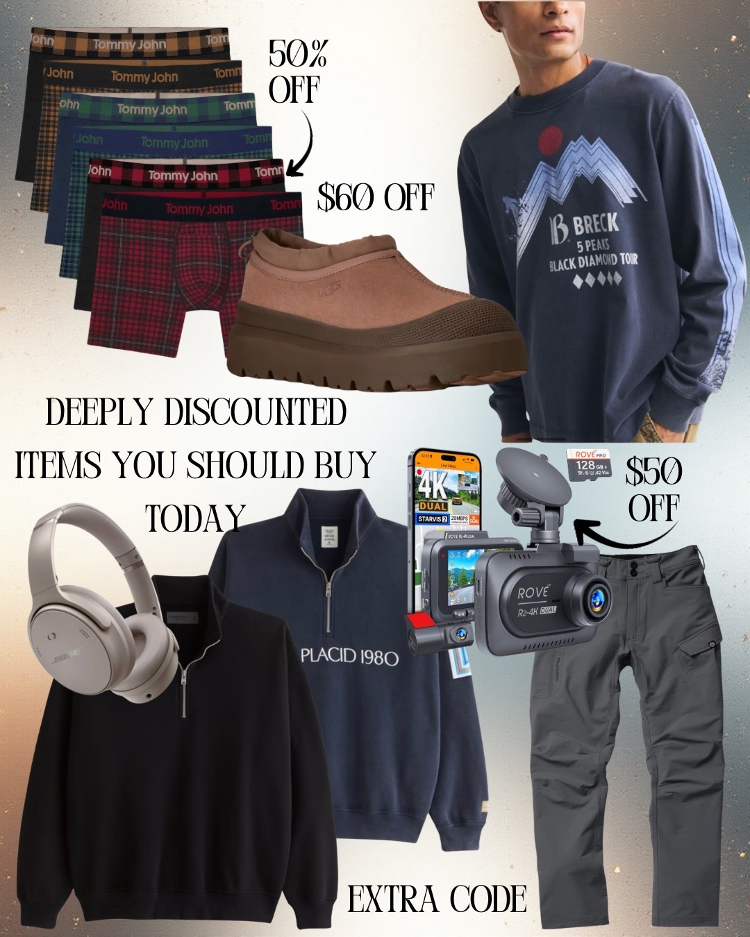 Did you cut items you should buy today

Abercrombie it's on sale plus saving an additional 15% off for the code CYBERAF

Tommy John underwear and the entire site is 50% off with the code PF50 

BOSE site is on sale. If you are medical, first responder, teacher, student you can use the verified ID system to check out and save an additional 10% off.

#LTKSaleAlert