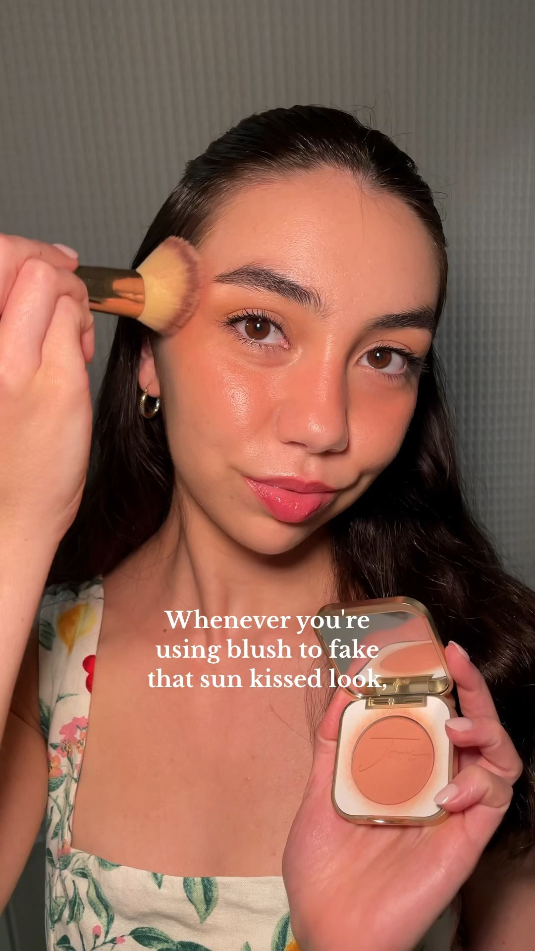 Blush placement for a sunkissed look using Jane Iredale Blush & Brush!

#LTKFindsUnder50 #LTKBeauty