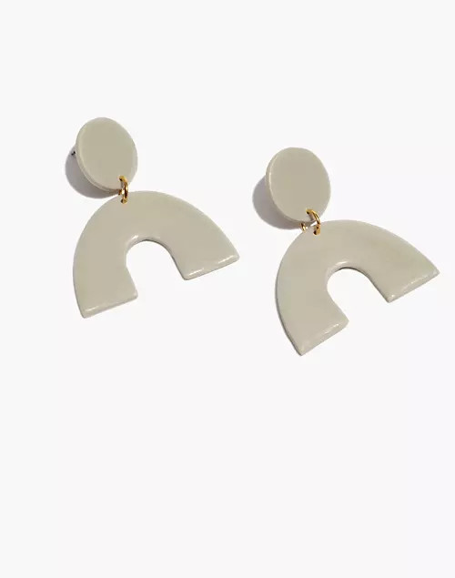 Abcrete & Co. Arch Statement Earrings | Madewell