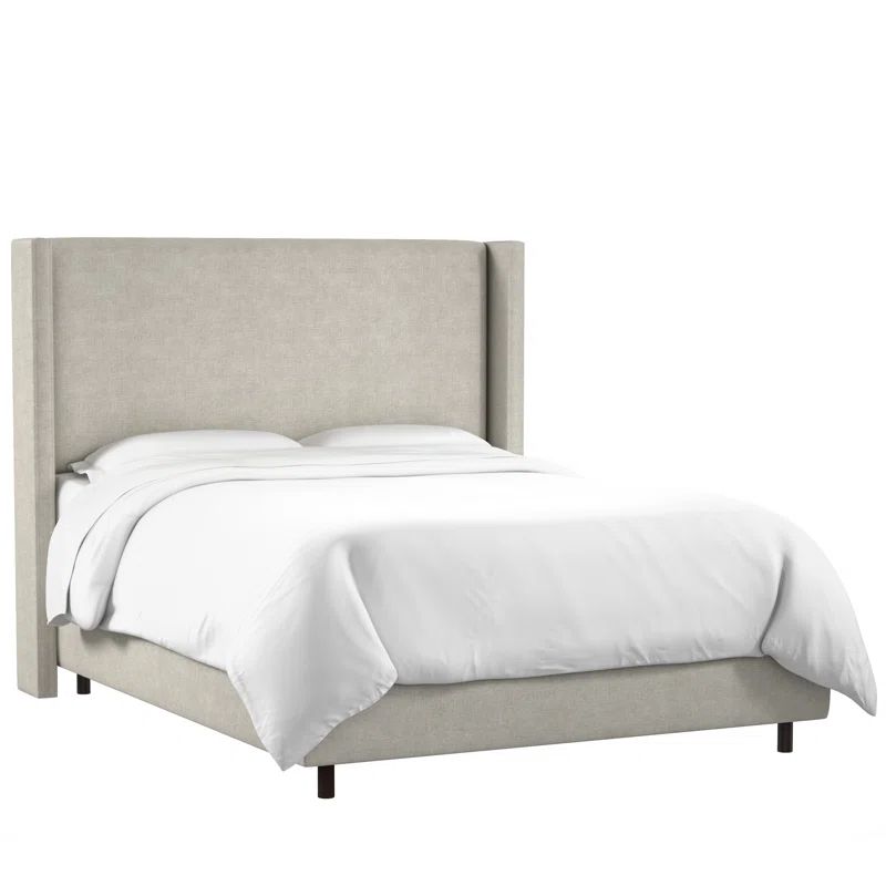 Sanford Linen Upholstered Panel Bed | Wayfair North America