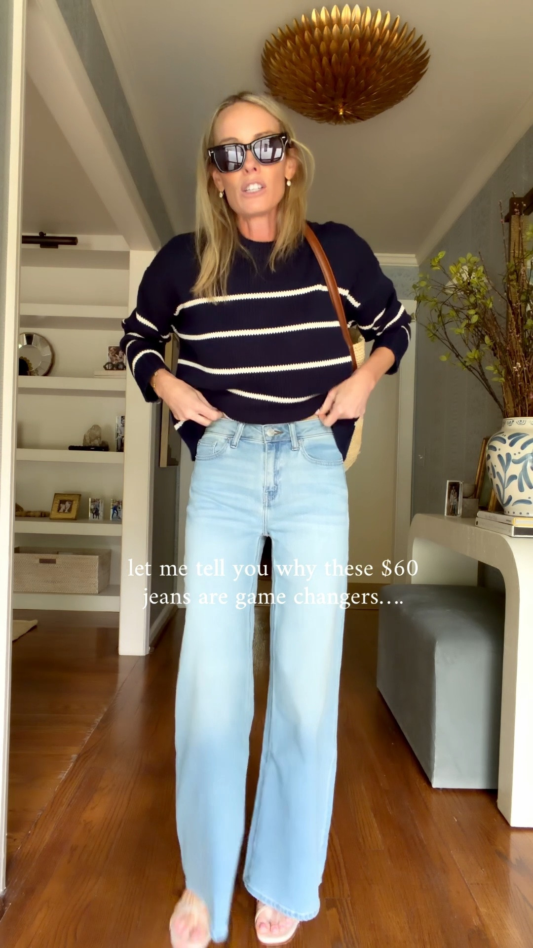 $60 jeans that you won’t believe…more new from @onequince on my LTK! #quincepartner 

*color frosted blue for jeans! And in a 26!