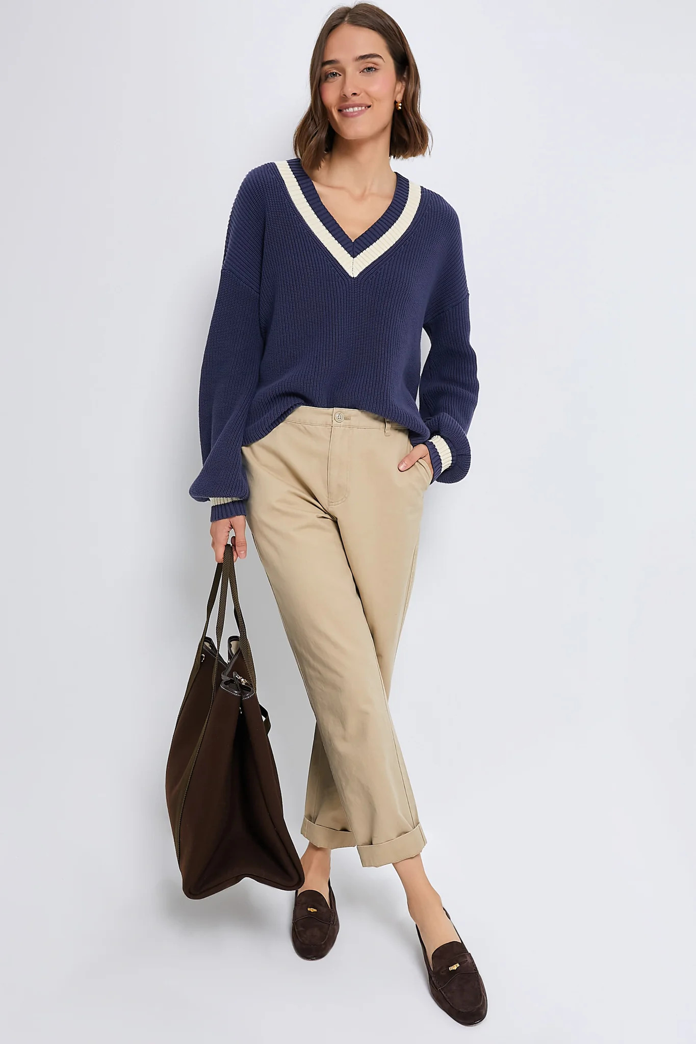 Khaki Chino Collins Pants | Tuckernuck (US)