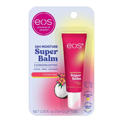 eos 24H Moisture Super Balm - Coconut Milk - 0.35 fl oz | Target