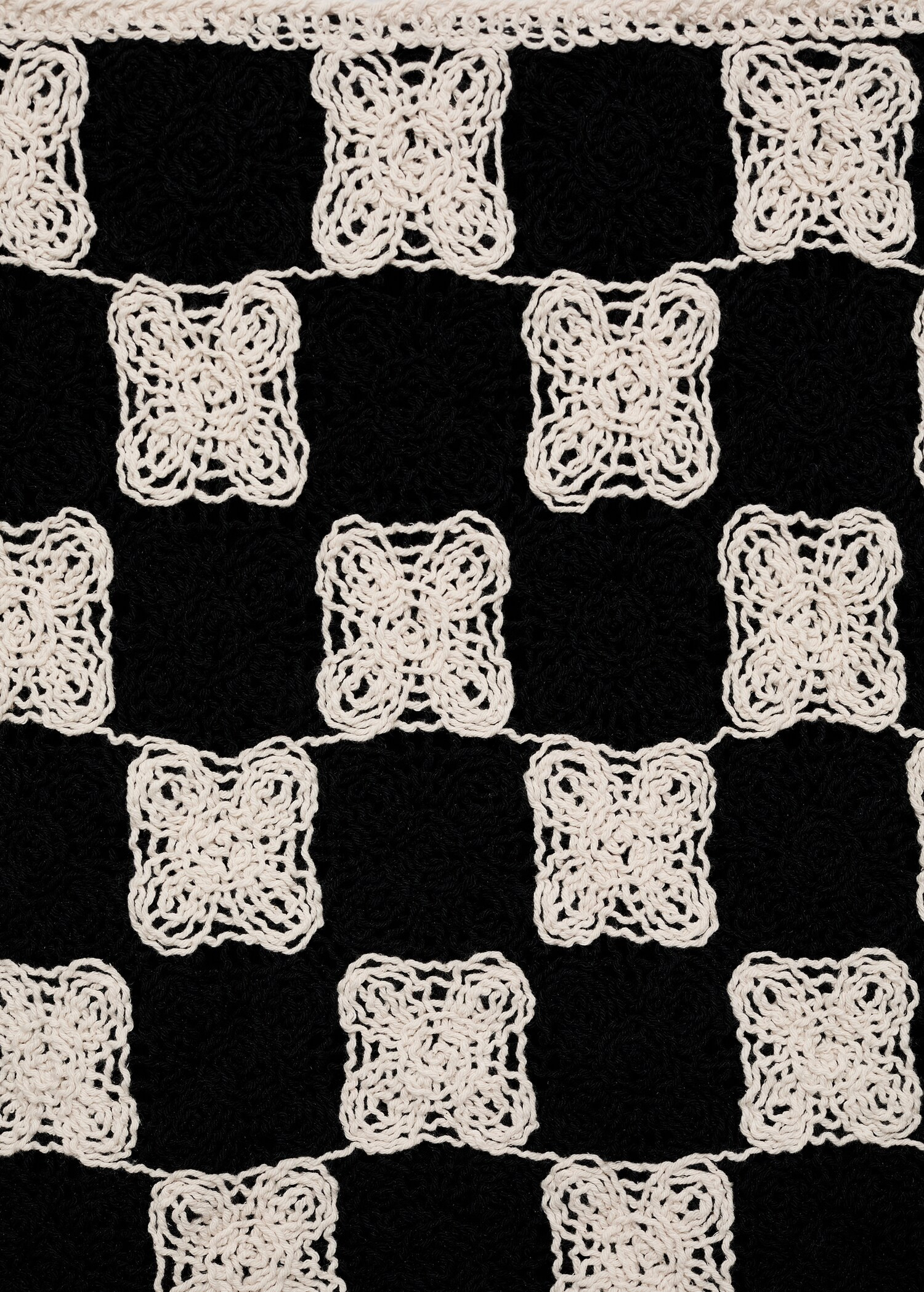 Combined crochet mini-skirt | MANGO (US)