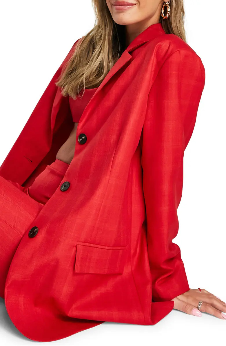 Topshop Oversize Single Breasted Blazer | Nordstrom | Nordstrom