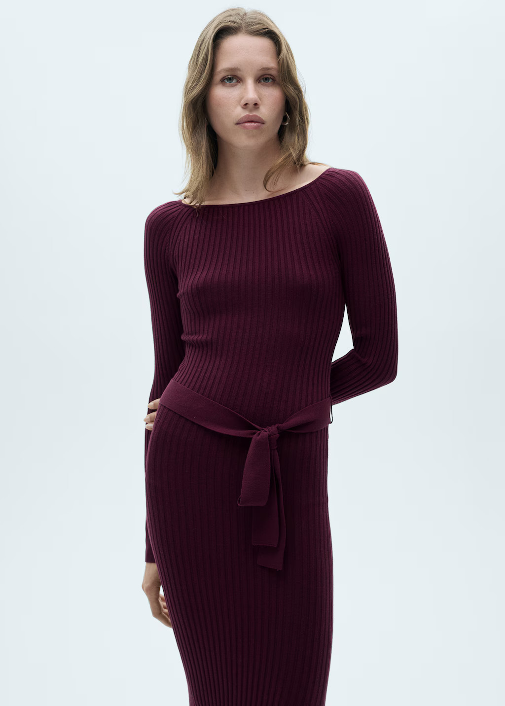 Ribbed knit dress - Women | MANGO Canada | Mango Canada