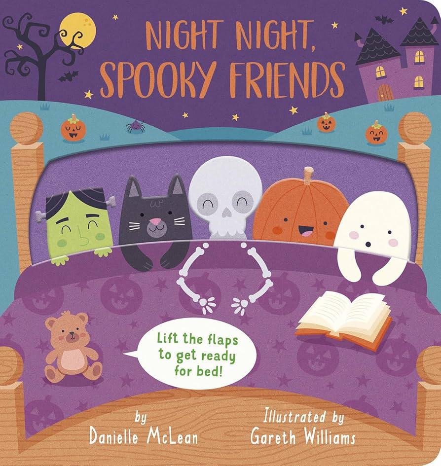 Night Night, Spooky Friends: A Halloween Lift-the-Flap Book | Amazon (US)