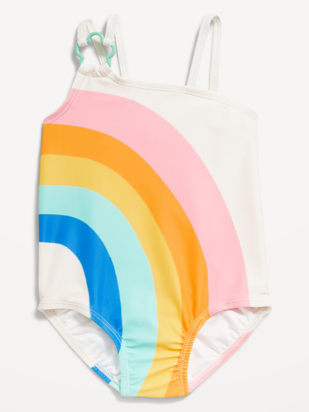 Printed One-Piece Swimsuit for Toddler Girls | Old Navy (US)