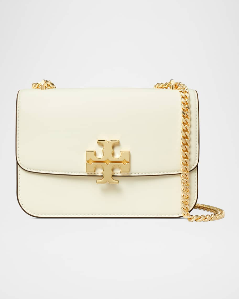 Tory Burch Eleanor Small Convertible Leather Shoulder Bag | Neiman Marcus