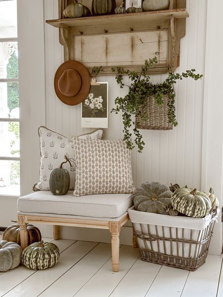 A gorgeous stool, hanging basket, & block print pillow in my new qvc line & it’s all on sale! How amazing is that for launch day?! 

#LTKhome #LTKFind