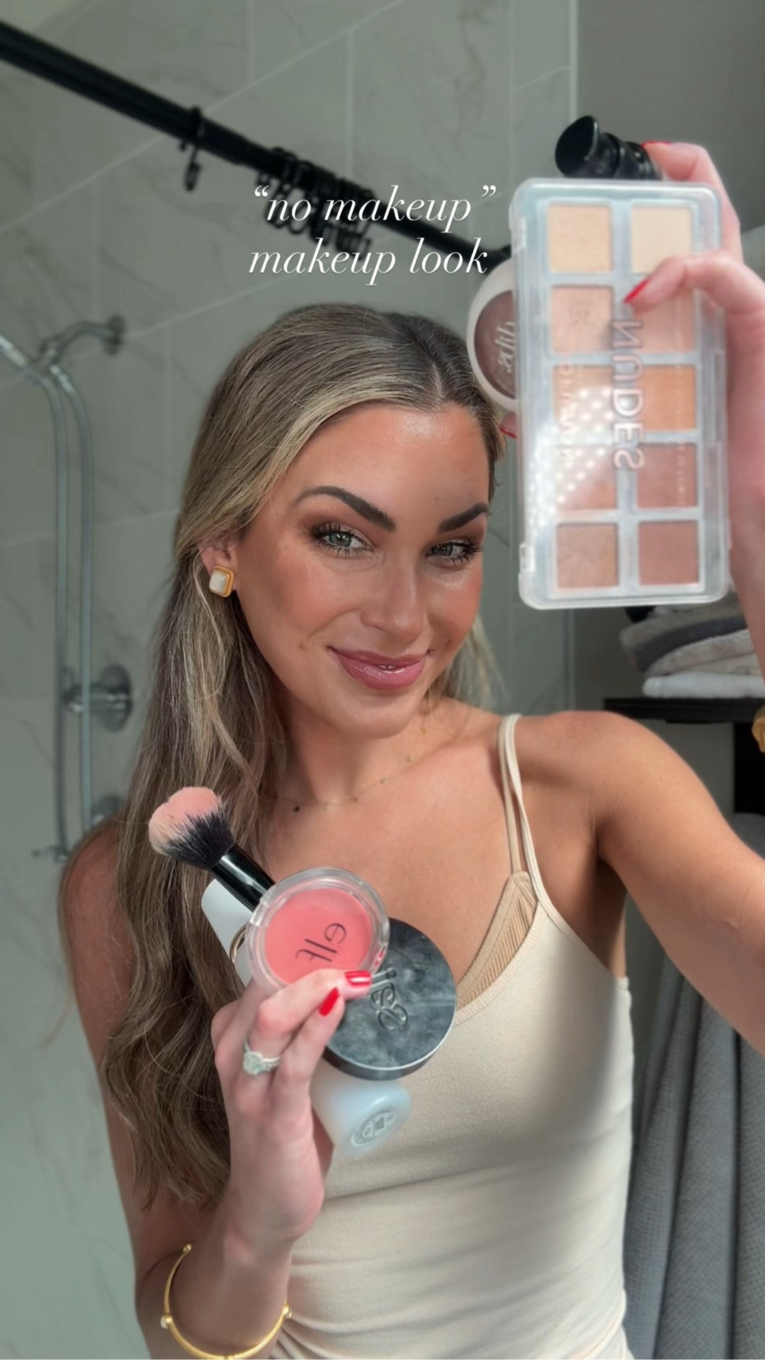 This eyeshadow pallet is only $6 and probably my favorite neutral one I’ve ever found!  

Product I keep ordering: Starglow by Saie 

Foundation shade: 9W makeup by Mario 

•
•

Amazon makeup, bronzers, nude eyeshadow, natural makeup look, Walmart finds, beauty products, dibs, 

#LTKFindsUnder50 #LTKBeauty