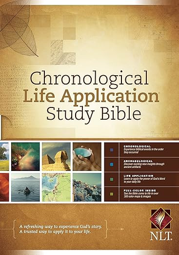NLT Chronological Life Application Study Bible (Hardcover)      Hardcover – Lay Flat, October 1... | Amazon (US)