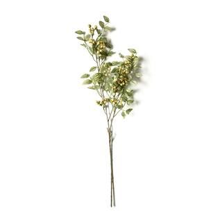 Yellow & Green Berry Stem with Leaves by Ashland® | Michaels Stores