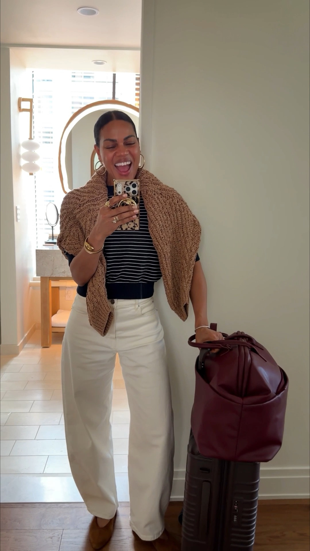 My travel outfit plus everything in my airplane bag! My personal item is sold out but I linked similar!

#LTKOver40 #LTKTravel #LTKstorytime