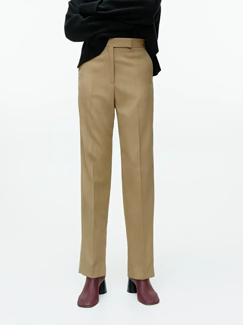 Hopsack Wool Trousers | ARKET (US&UK)