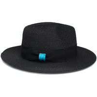 Natural Straw Hat, Black Sun Paper Pool Hat - Inner Adjustable Drawstring - One Size Fits All - Men' | Etsy (US)