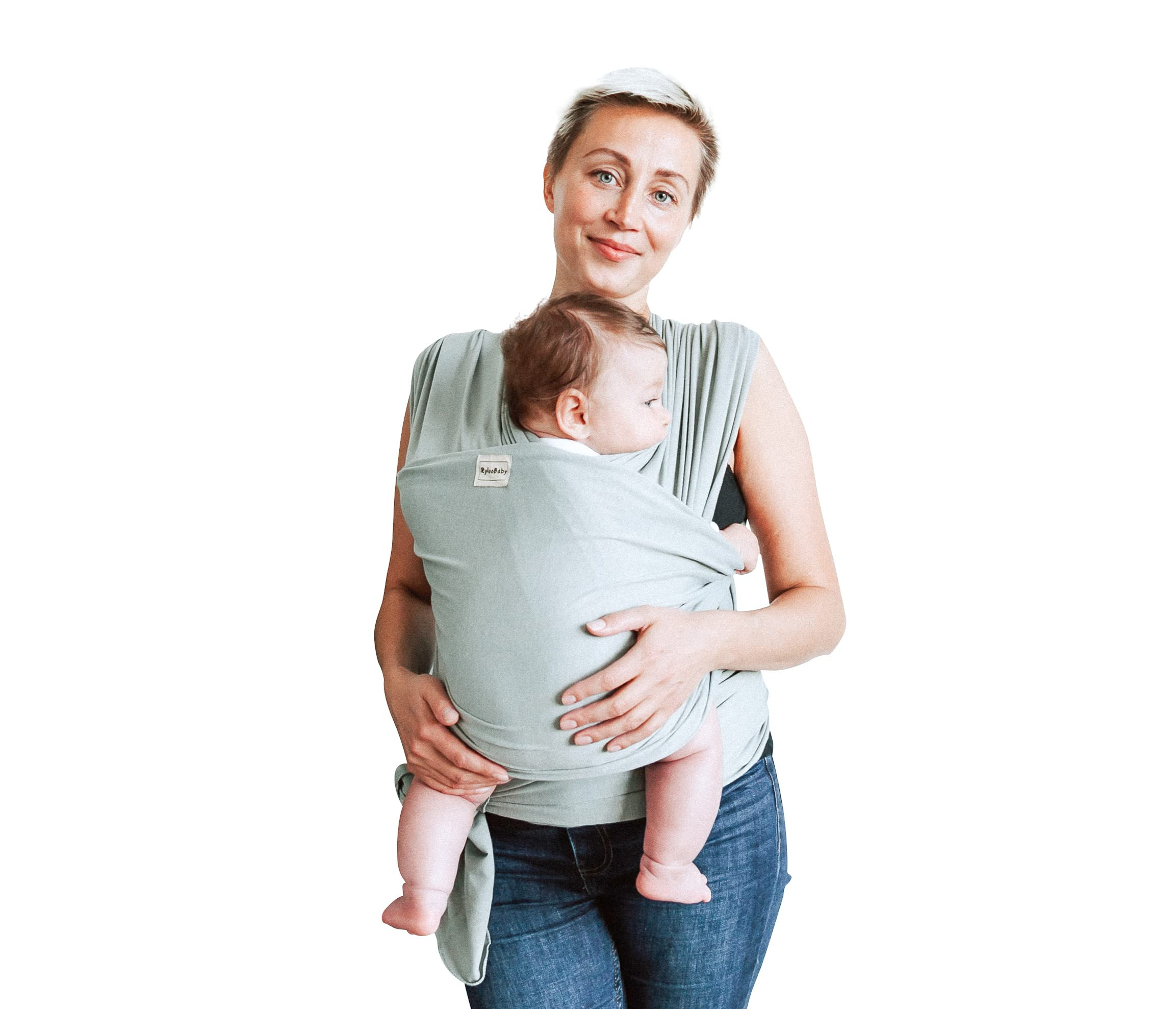 Baby Sling Wrap Premium Carrier Newborn to Toddler | Safety Tested | Nursing Cover | Soft Stretchy C | Amazon (UK)