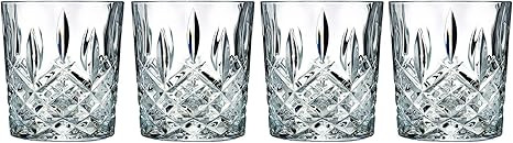 Marquis by Waterford Markham Double Old Fashion Set of 4, 11 oz, Clear | Amazon (US)