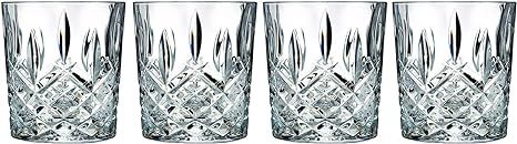 Marquis by Waterford Markham by Marquis Double Old Fashion Set of 4, 11 oz, Clear | Amazon (US)