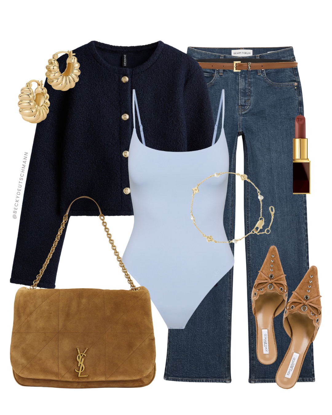 It’s official, light blue is the it colour for spring, & I’m completely obsessed! 🌸 I mixed it into 2 different outfits for that subtle yet fresh pop of colour. Which one is more your style? Outfit 1 or 2? Tell me in the comments!

spring fashion. spring outfit. what to wear. spring fashion 2025. workwear. office wear. elevated outfits. luxe style.
 

 

#LTKspring #LTKstyletip #LTKbag