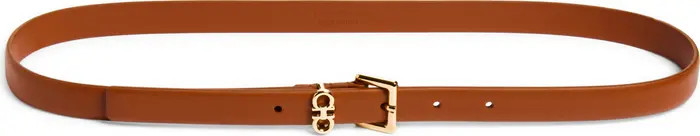 FERRAGAMO Gancio Keeper Leather Belt | Nordstrom | Nordstrom