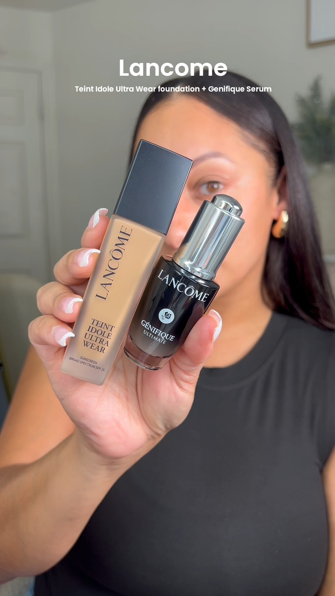 Lancôme’s Teinte Idole Ultra wear foundation + Génifique Ultimate Serum 

#LTKStyleTip #LTKBeauty #LTKSaleAlert