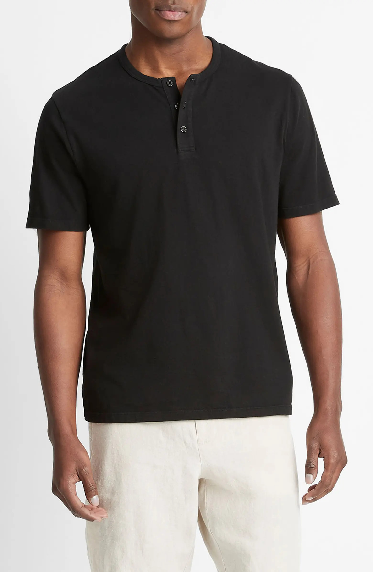 Garment Dyed Short Sleeve Henley | Nordstrom