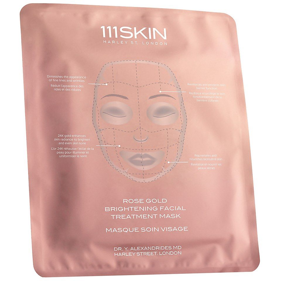 111SKIN Rose Gold Brigtening Facial Treatment Mask Single 30ml | Look Fantastic (UK)