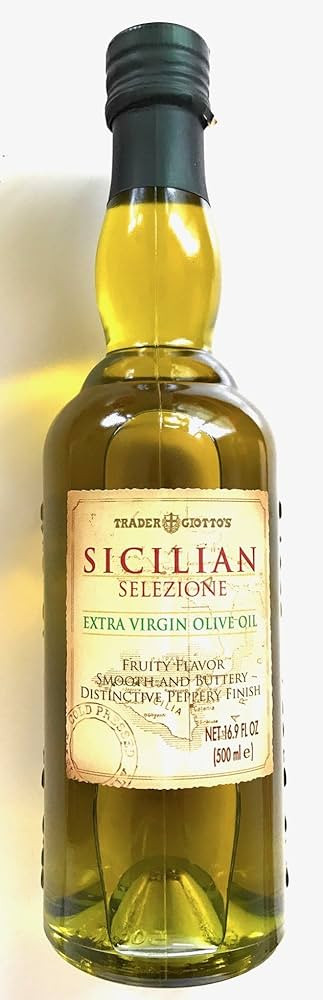 Trader Joes Giottos Sicilian Selezione Extra Virgin Olive Oil (16.9 oz.) by Trader Joes [Foods] | Amazon (US)