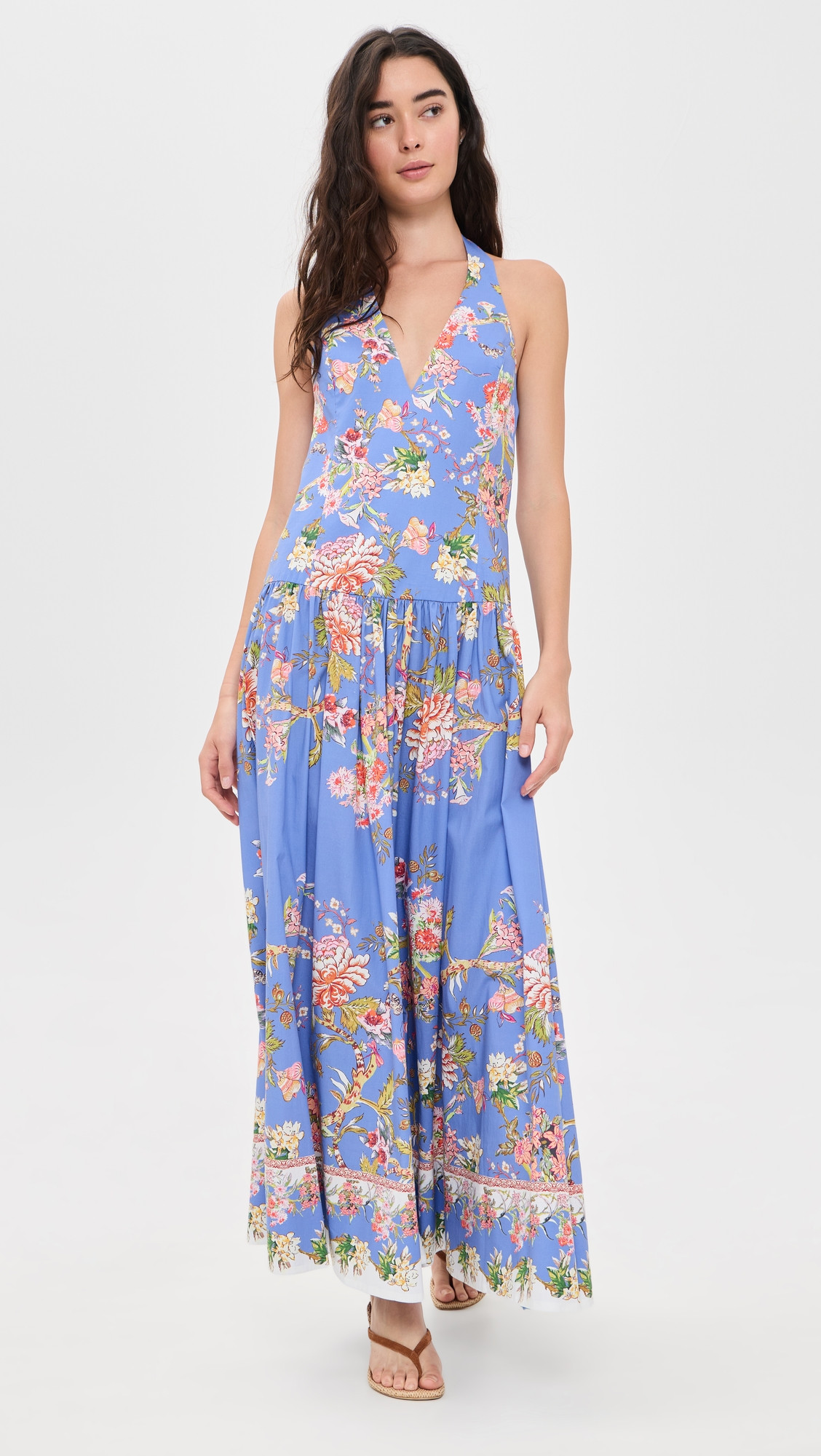Hemant and Nandita Hema Maxi Dress Blue XXL | Shopbop