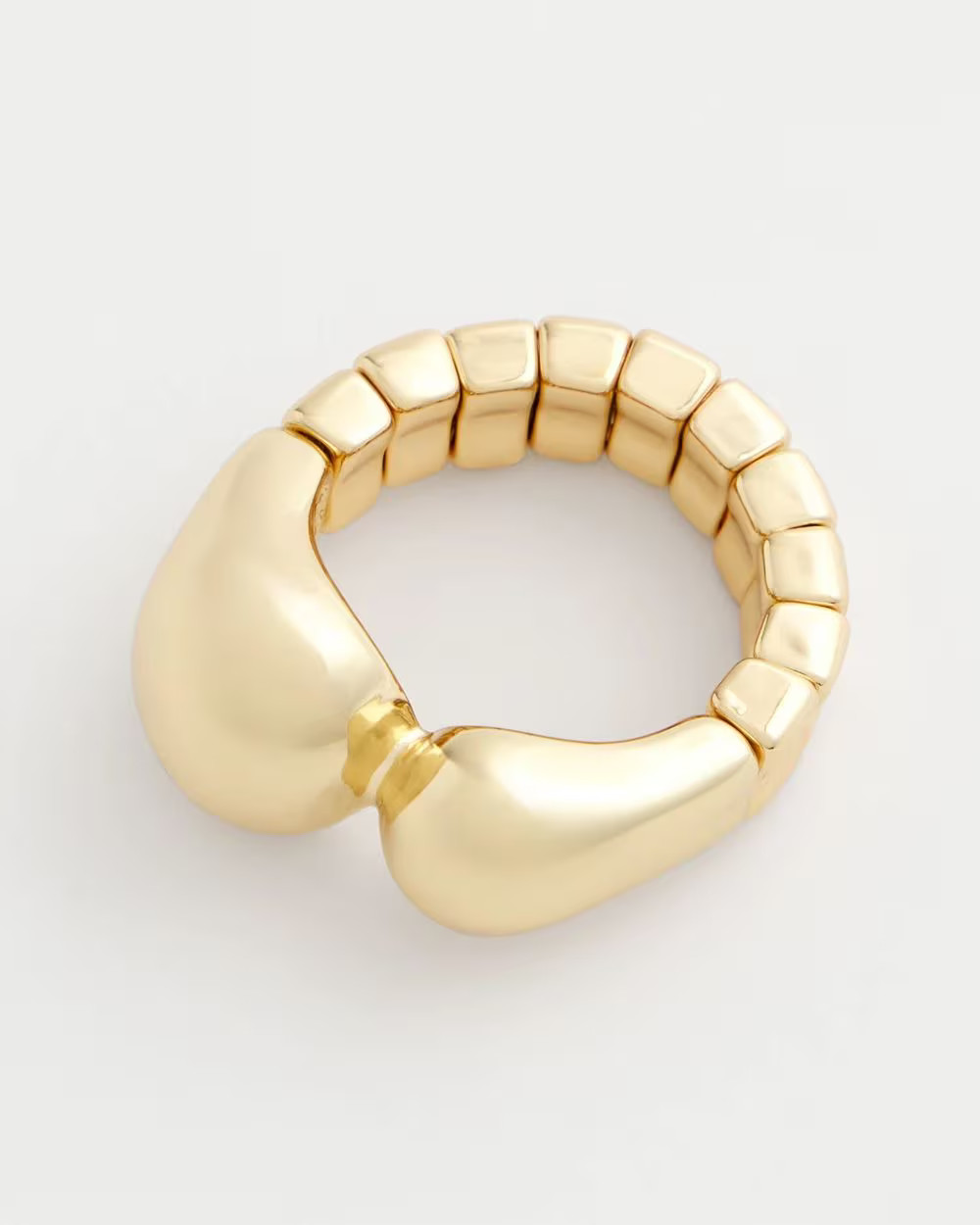 Gold Curvy Stretch Ring | Chico's